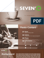 Businessplan Seven - O Coffee and Kitchen