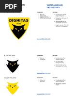 Dignitas - Style Guide: Vector Logo Pack PNG Logo Pack