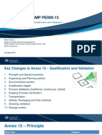 Presentation Pics Guide GMP Pe009 13 Key Changes Annex 15 Qualification and Validation