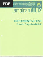 7.12 Prosedur Pengelolaan Limbah
