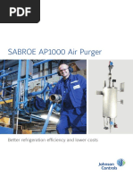 SABROE AP1000 Air Purger: Better Refrigeration Effi Ciency and Lower Costs