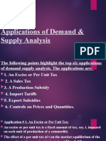 Applications of Demand and Supply (Autosaved)