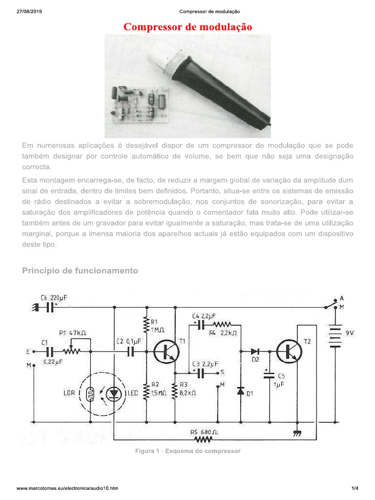 Compressor de Modulação | PDF