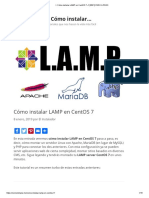 Instala LAMP CentOS 7