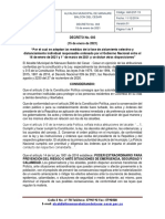 Decreto 003 - 15 de Enero