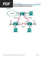 7.1.3.6 Lab Configuring Advanced EIGRP For IPv4 Features 1