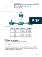 10.1.1.13 Lab Configuring OSPFv2 on a Multiaccess Network.docx