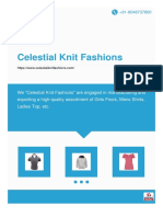 Celestial Knit Fashions Manufacturing Clothing