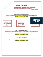 VISION Task Sheet