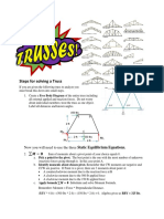 Steps for solving a Truss SW