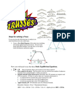 Steps For Solving A Truss SW