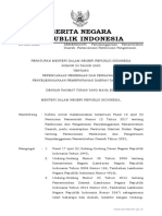 Permendagri 23 Tahun 2020