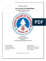 Transportation Engineering I Lab Reports