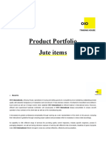 Product Portfolio Jute Items