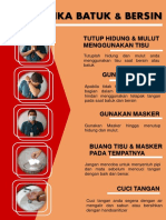 Desain Poster Etika Batuk