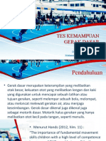 Persentasi TESKUR-Kemampuan Gerak Dasar