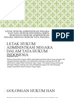 Hukum Administrasi Negara dalam Tata Hukum Indonesia
