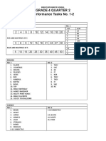 Q2 PERFORMANCE 1-2 ANSWERS KEY