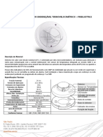 Ficha Tecnica - Detector Enderecavel Termovelocimetrico - Fireiludtw - e - Id5074