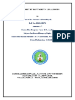 Original 2018LLB076 - 5th Semester - IPR - Research Paper