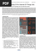 A Detailed Study of An Internet of Things Iot