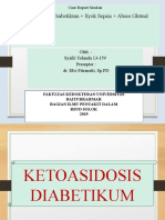 Ketoasidosis Diabetikum + Syok Sepsis + Abses Gluteal