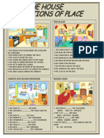 The House Prepositions of Place Fun Activities Games 10901