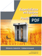 Catalogo Equipo Panaderia Europan2019