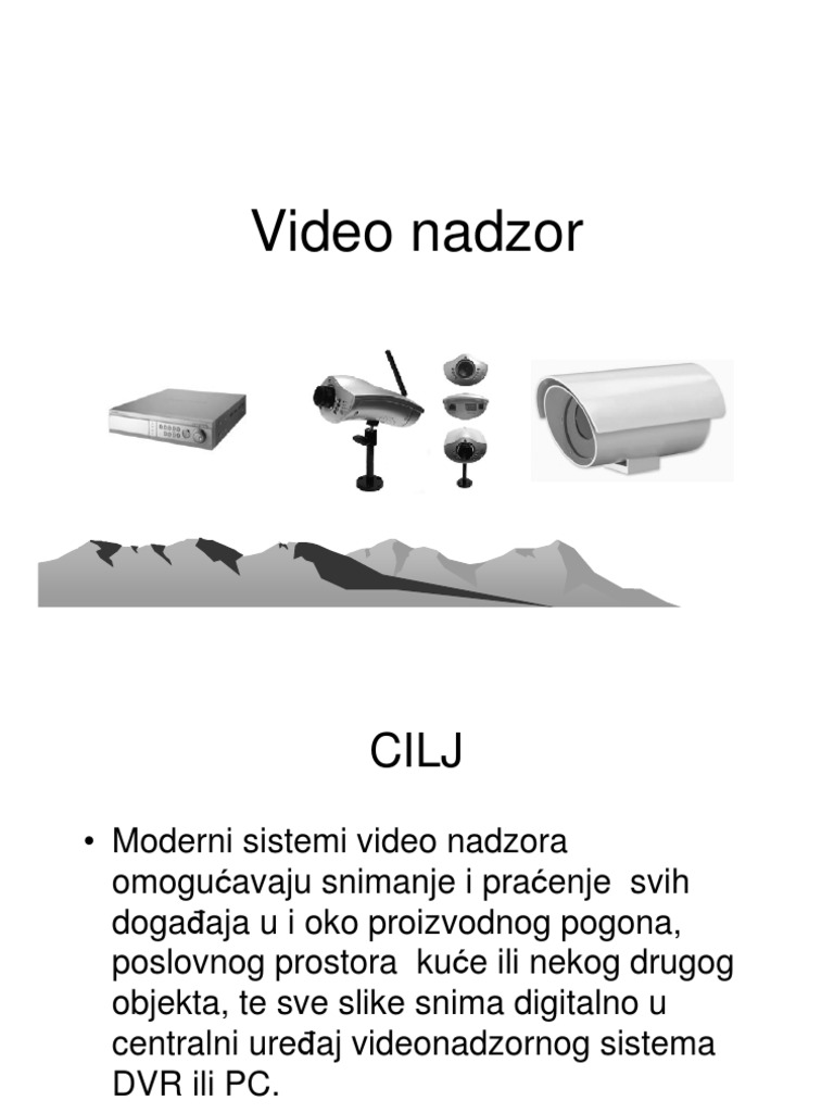 Video Nadzor PDF