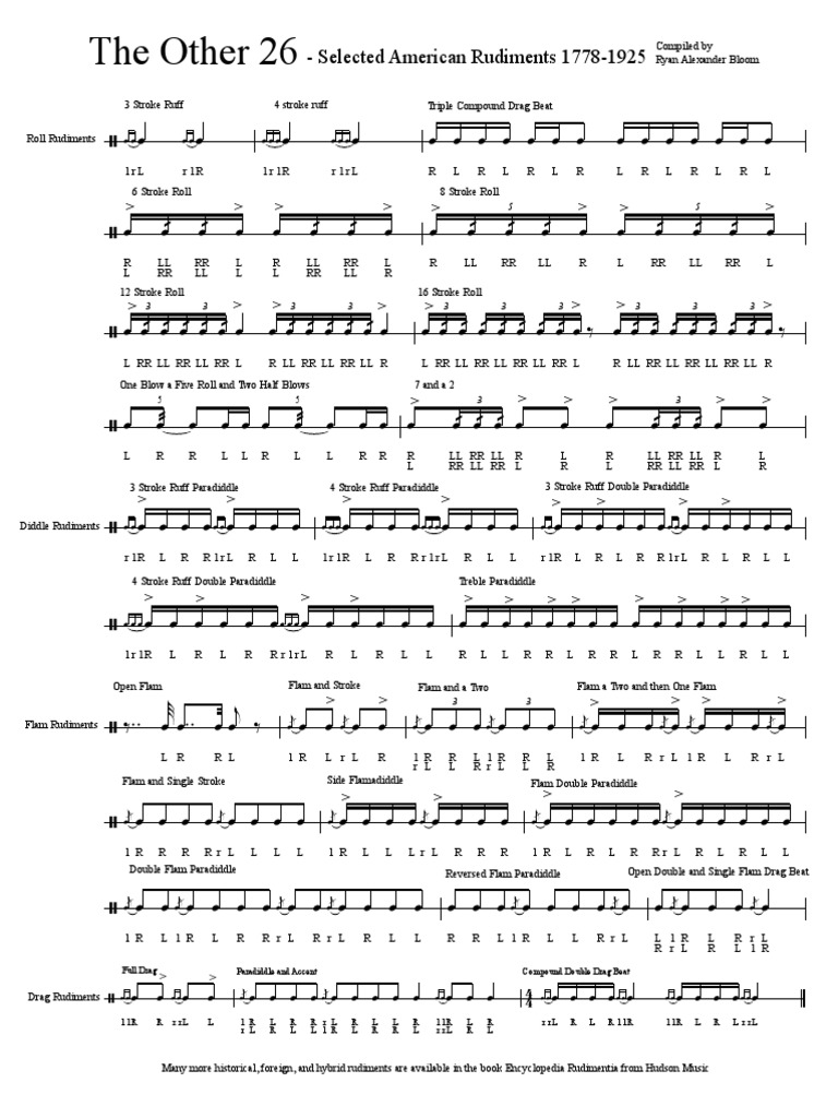 The Other 26m American Rudiments | PDF | Divertissement (Général)