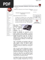 artigo O Direito do Preso de se Prover Alimentos - 09.2005