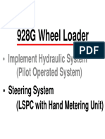 928G Wheel Loader: - Implement Hydraulic System (Pilot Operated System)