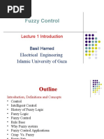 Fuzzy Control: Electrical Engineering Islamic University of Gaza