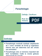 Curs I Parazitologie