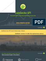 Coingecko Api: The World'S Most Comprehensive Cryptocurrency Data