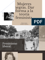 Mujeres Negras. Dar Forma A La Teoría Feminista.