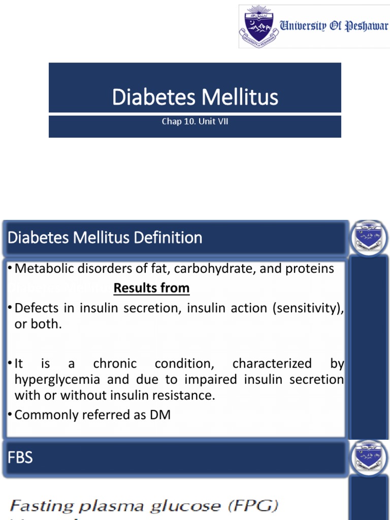 Diabetes Mellitus | PDF | Hyperglycemia | Diabetes