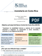 La Politica Monetaria en Costa Rica Evento Uccaep OCP