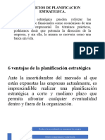 Benificios de Planificacion Estrategica