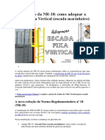 Atualização Da NR-18 Como Adequar A Escada Fixa Vertical (Escada Marinheiro)