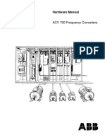 ACV 700 ACV 700 Frequency Converters: Hardware Manual