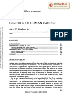 Genetics of Human Cancer - 1986 - Alfred Knudson