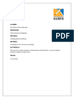 HERNANDEZ NIEVES BRENDA-Actividad 2. Descripción de Antecedentes y Planteamiento Del Problema, Como de Objetivo General y Objetivos Específicos.