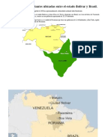 Poblaciones Más Importantes Ubicadas Entre El Estado Bolívar y Brasil