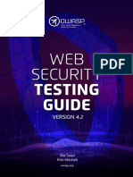 OWASP Web Security Testing Guide v4.2
