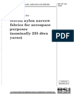 Woven Nylon Narrow Fabrics For Aerospace Purposes (Nominally 235 Dtex Yarns)