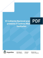 Presentación Centros Modulares Sanitarios