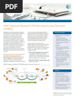 AT&T Network-Based IP VPN Remote Access Services (Anira) : Product Brief