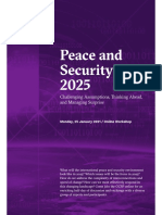 GCSP Flyer Peace and Security 2025