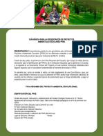 Guía Básica para La Presentación de Proyectos Ambientales Escolares Prae
